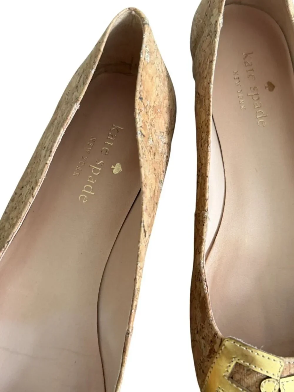 KATE SPADE Pop Fizz Cork Ballet Flats Size US 5.5